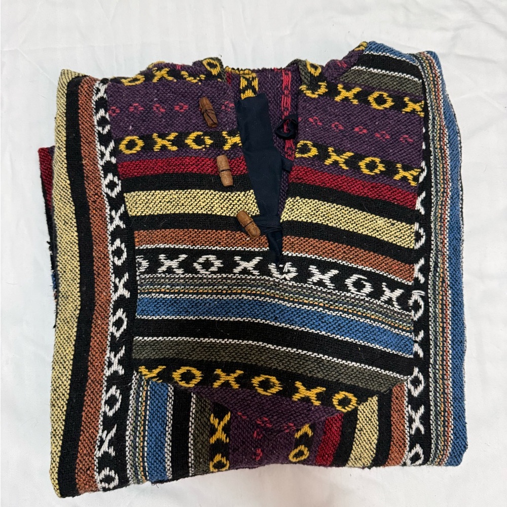 Colorful Striped Knit Sweater